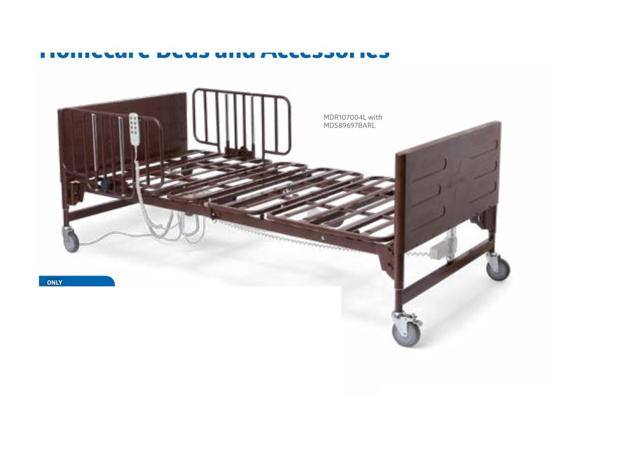 Bariatric Full-Electric Hospital Bed from Care flyer