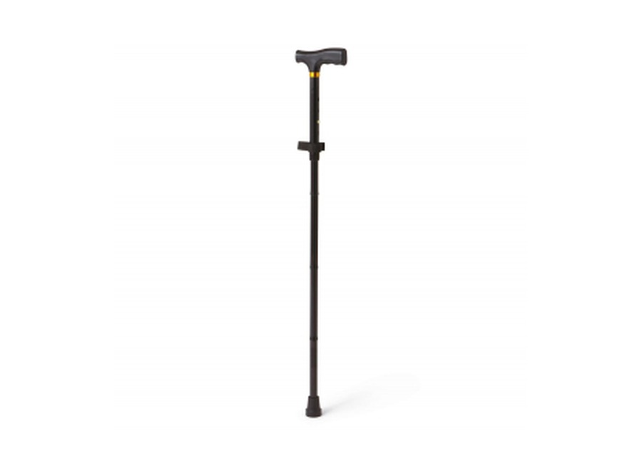 Offset handle fashion cane