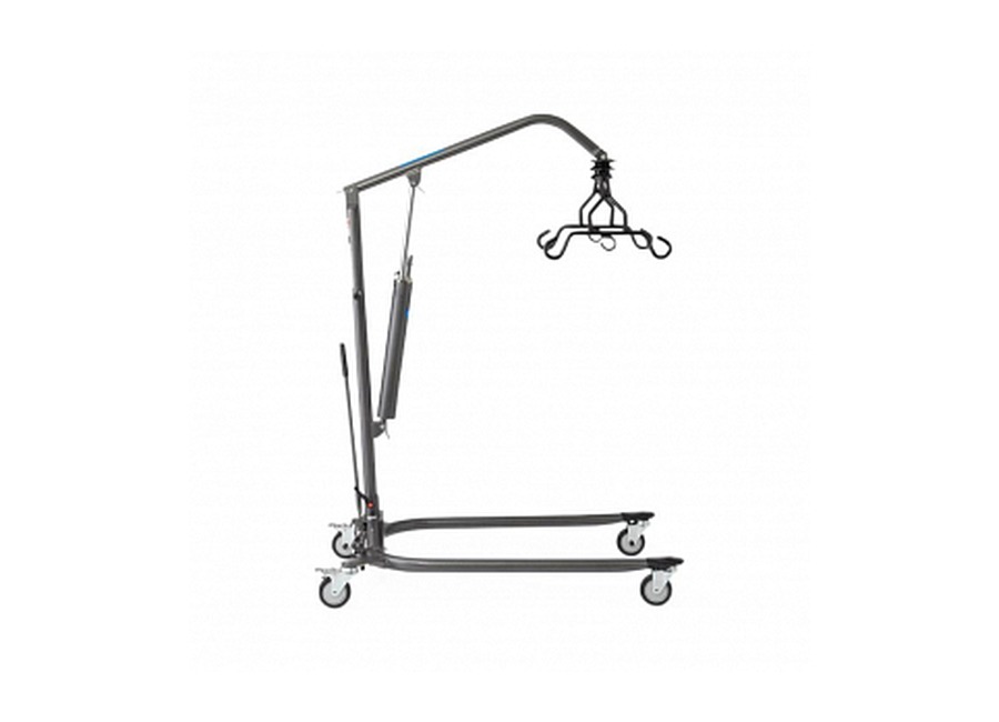 Powered base patient lift